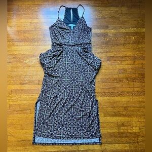 NWOT BCBGeneration Black Floral Dress S